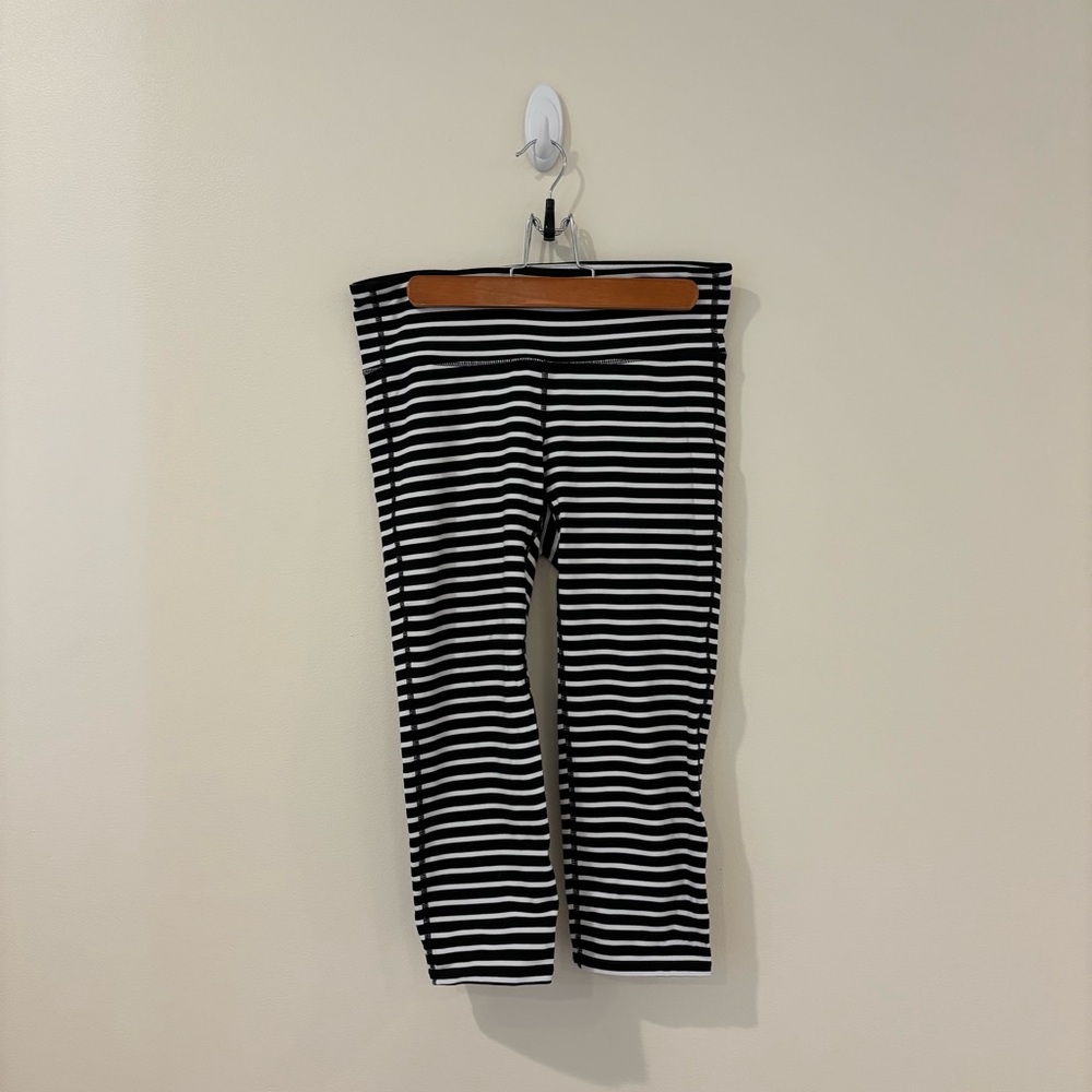 Athleta Striped Leggings